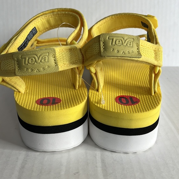 Teva Women's Platform Universal Mesh Print Limelight - 10 - Picture 4 of 7